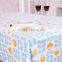 handmade beads table cloth/manufacturer tablecloth china/tablecloth restaurant blue