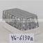 modern design wholesale cotton basket weave fabric with cotton lining