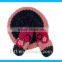 Baby high quality cute knit crochet flower beret hat and glove set