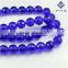 6MM Sapphire color 96 face crystal glass bead for jewelry