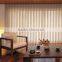 Electric and manual vertical bamboo blinds door curtain