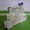 PLC 6.2mm thickness din-rail 6 A contact rating slim relay socket