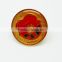 Factory direct supply metal round badges for brand