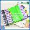 New arrival 9 colors paper wrap crayons for drawing