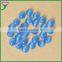 HS-30 round shape blue flat back craft glass cat eye beads