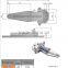 SK2-051 Refrigerator Hinge Cabinet Hinge manufacturer in China