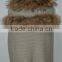 Women Fashion Real Raccoon Fur Scarf LK16F114