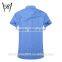 2016 contrast color check shirts men shirts without pocket