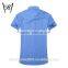 new fashion design man's slim fit short sleeve shirts