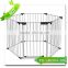 Baby playpen safety guard rail with gate product