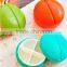 New Cute Plastic 4 Parts Pill Shape Pill Box