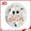 promotional gift plush cow head shape coin purse, plush animal coin purse