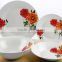 Porcelain dinner set with 20 pieces dishware cup and saucer with decal printing