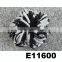 wholesale assorted rhinestone hair elastics with metal