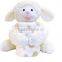 Soft sheep baby blanket,Baby soft toy blanket, baby sheep toy with blanket