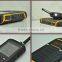 IP67 Yellow Dust Water Proof Walkie Talkie 2 Sim Quad Band Rugged Mobile Phone