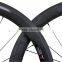 700C 50mm Clincher Carbon Road Bike Rim OEM, Hot Sale 23mm Width 50mm Clincher 700c Carbon Road Bike Wheelset