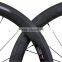 700C 50mm Clincher Carbon Road Bike Rim OEM, Hot Sale 23mm width 50mm clincher 700c carbon road bike wheelset