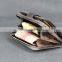 Two Folded Purse,High Quality Cowhide Leather Wallet