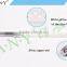 ANY White Gillter Handle Pure Kolinsky Flat Acrylic Nail Brush for Nail Design