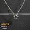 Manual Five Pointed Star 925 Silver Necklaces Jewelry