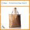 Tyvek tote kraft paper shopping bag made of kraft paper brown