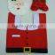 Christmas Santa Toilet Seat Cover and Rug Set
