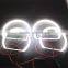 led angel eyes head lamp white cotton color smd led halo rings for bmw e46