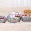 7 hand woven - pastoral style - straw - Storage Basket - storage basket basket - woven baskets