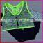 Seamless Yoga Fitness Workout Tank Top Racerback Sports Bra Legging Sets