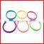 Good quality best sell super elastic silicone rubber bands bracelets