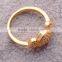 >>>2016 women lady fashion Korean style rings YIWU T&J gold plated rhinestone rings/