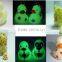 rubber toy manufacture glow in dark halloween skull duck