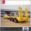 Factory directly 3 axle low bed semi trailer for heavy duty