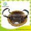 With plastic liner planter hanging basket
