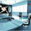 Manufacturer Supply 100" 16:9, White Video Fabric electric Tab-Tension Projection Screen with Tubular Motor