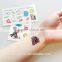 custom fashion small tattoo cute cartoon temporary tattoo holiday waterproof tattoo sticker