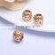 10*8mm Brass 14k gold plating bracelet gold filled beads