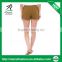 Ramax Custom Women Sport Casual Fleece Shorts With Scalloped Hem