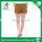 Ramax Custom Women Sport Casual Fleece Shorts With Scalloped Hem