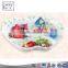 Plastic/acrylic 4 Section Divided Serving Tray / fruit tray Compartment Party New for home used