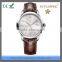 FS FLOWER - Noble Quality Man Quartz Genuine Leather Watch With Sapphire Glass