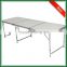 Hot Outdoor 6 Foot 180cm OEM Color Aluminum Folding Outdoor Table