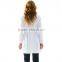 Fashionable Designed White Hospital Doctor Lab Coat for Female China Manufacture Women Clinical Long Medical DOCTOR LAB COATS