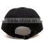 China Factory Daijun New Design OEM High Quality 100%cotton Metal Buckle Black Embroidered logo Men Custom Nigga Snapback Cap