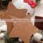 Wholesale paper cardboard hang tag for swimwear full color printing t-shirt hang tags