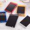 Black Smart solar power bank, mobile power 5600mAh, portable power bank