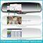 4.3 GPS navigator rearview mirror with bluetooth calling with replacement OEM bracket and reverse display