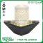 Portable lighted porcelain water fountain for decorative household