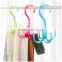 High quality plastic scarf hanger display style for ties clothes shoes socks